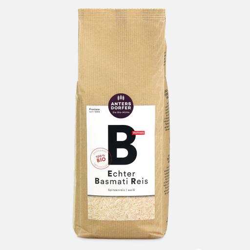 1 kg Bio Basmati Reis weiß